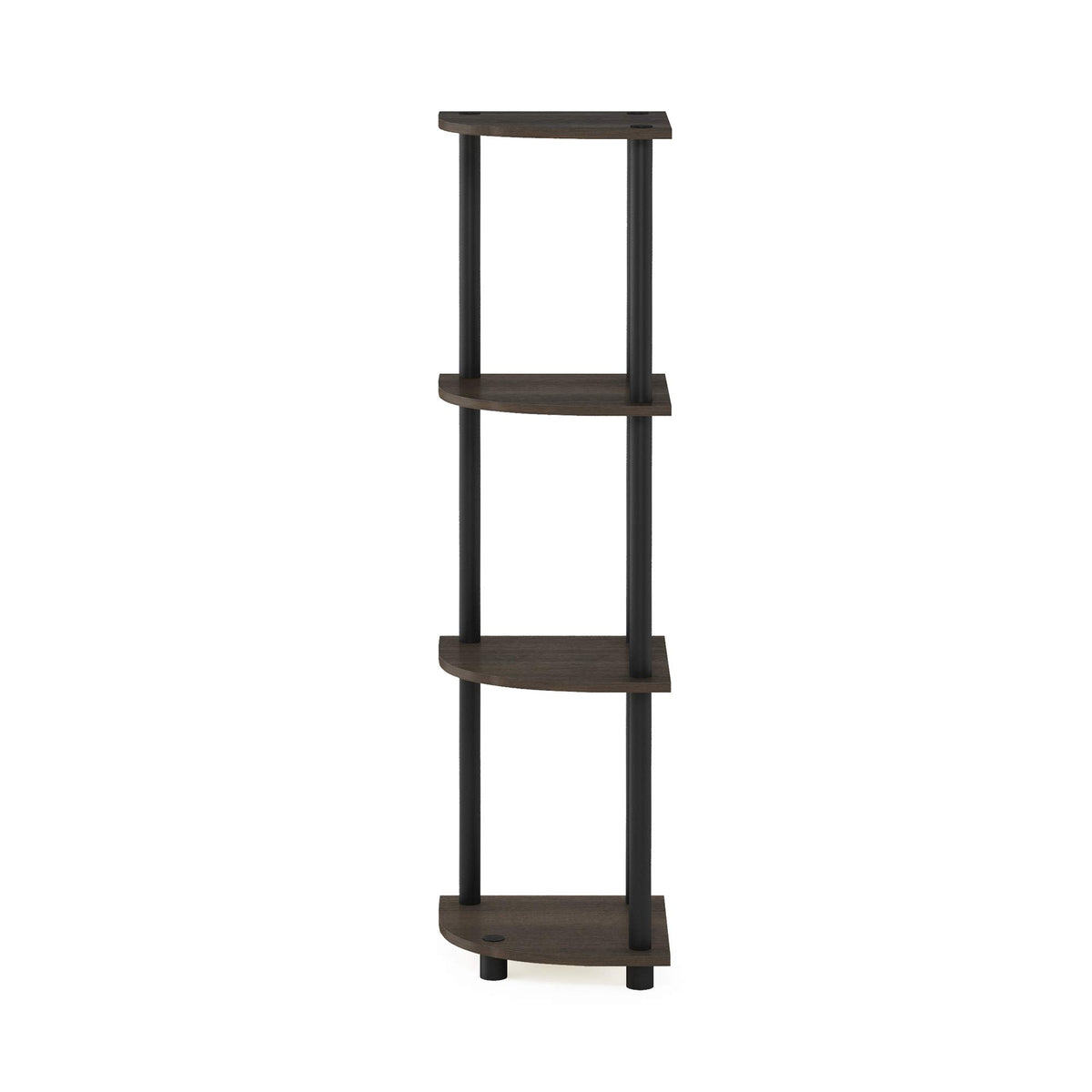 Dark brown grain finish complements modern interiors