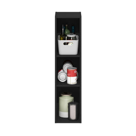 Furinno Fulda narrow book shelf durable composite wood construction