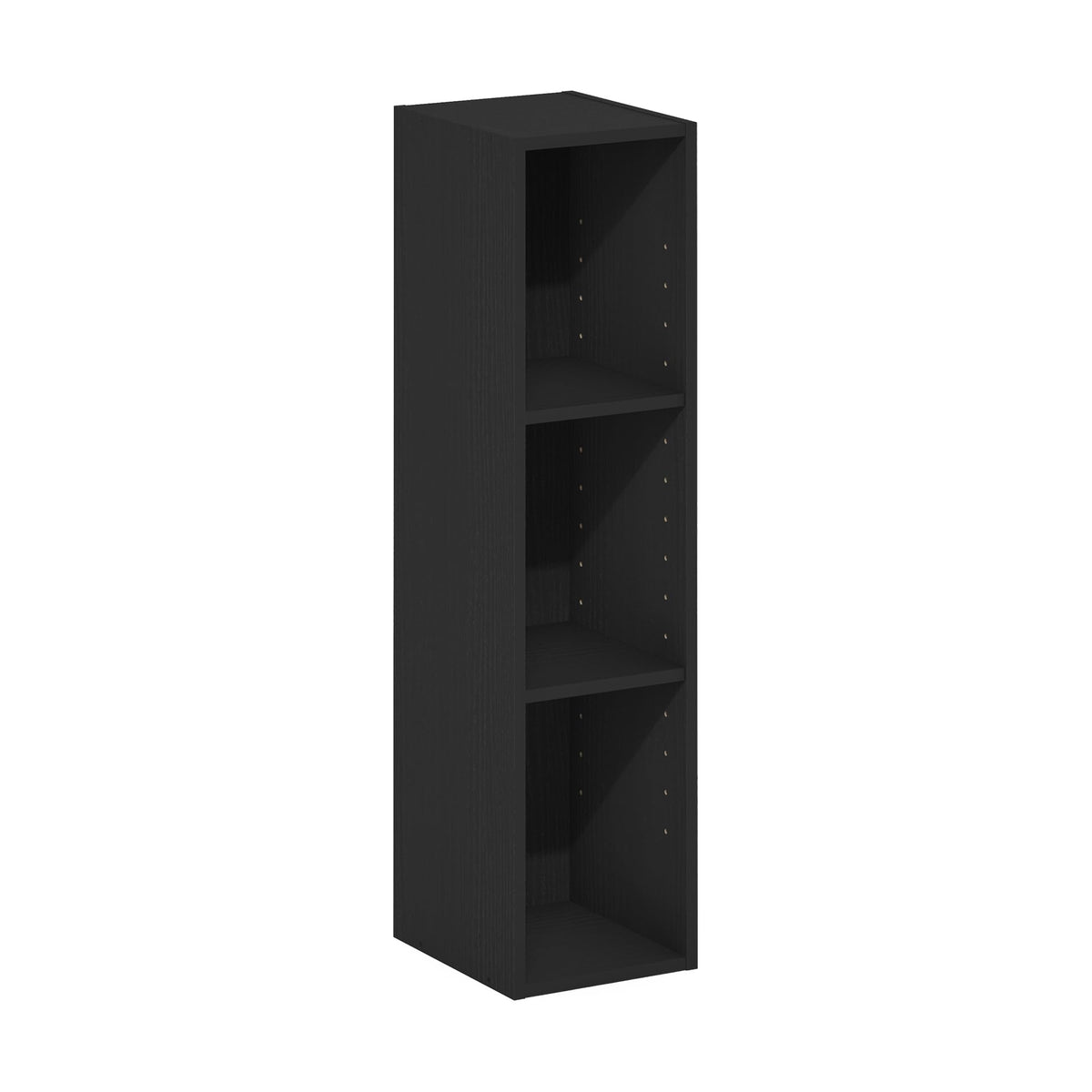 Furinno Fulda narrow book shelf sturdy back panel for added stability