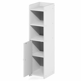 Furinno Fulda closed storage protects items from moisture while within reach.