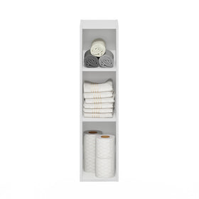 Furinno Fulda compact dimensions fit small corners like entryways, bedrooms, and dorms.