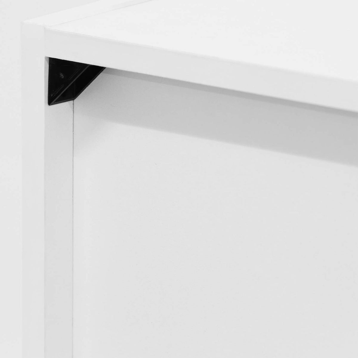 Furinno LUDER white study or bedroom organization solution.