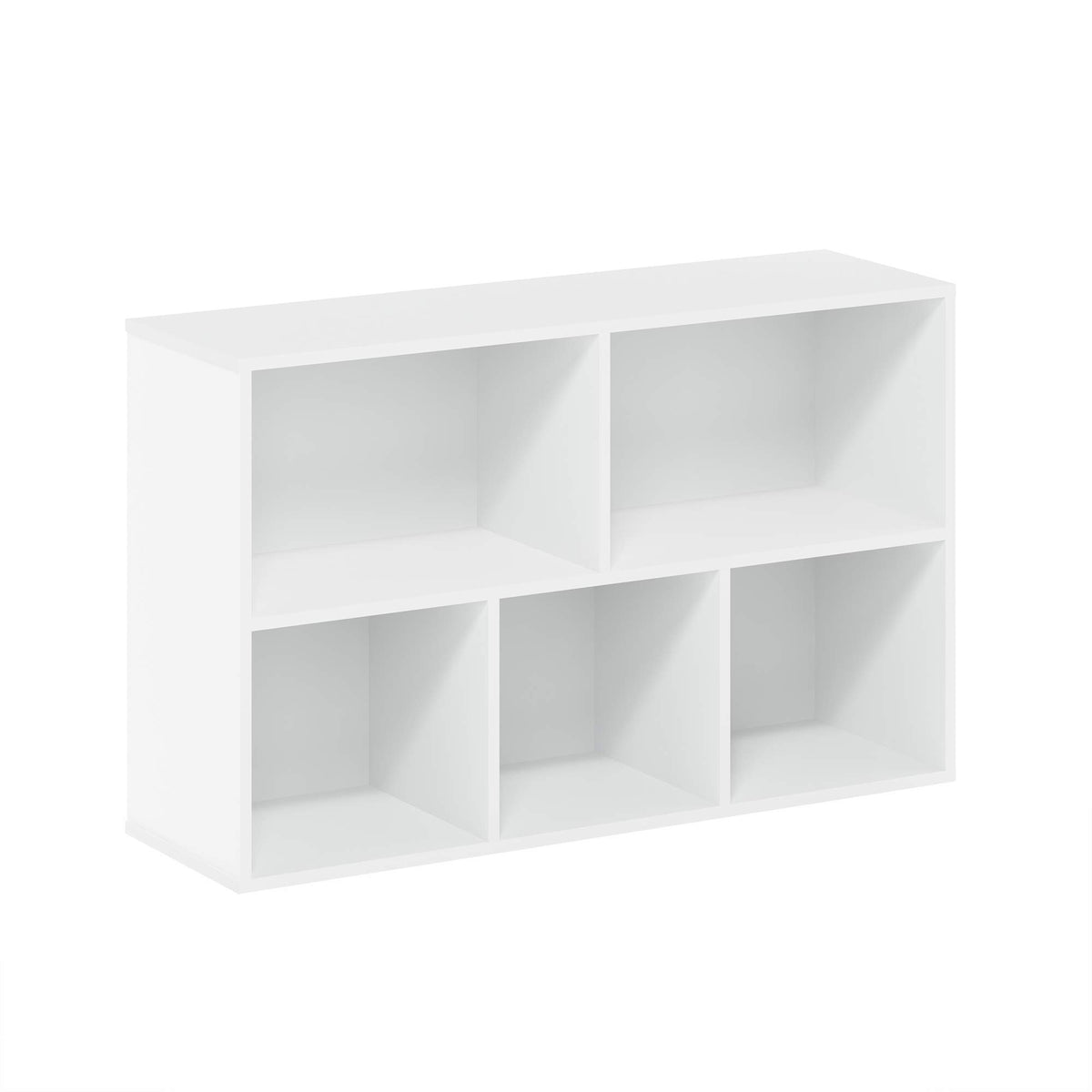 Furinno LUDER living room setup with open cubes.