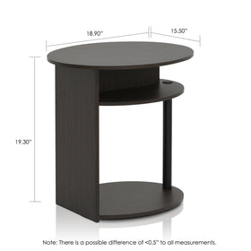 Durable composite wood with rounded corners reduces bumps in rooms