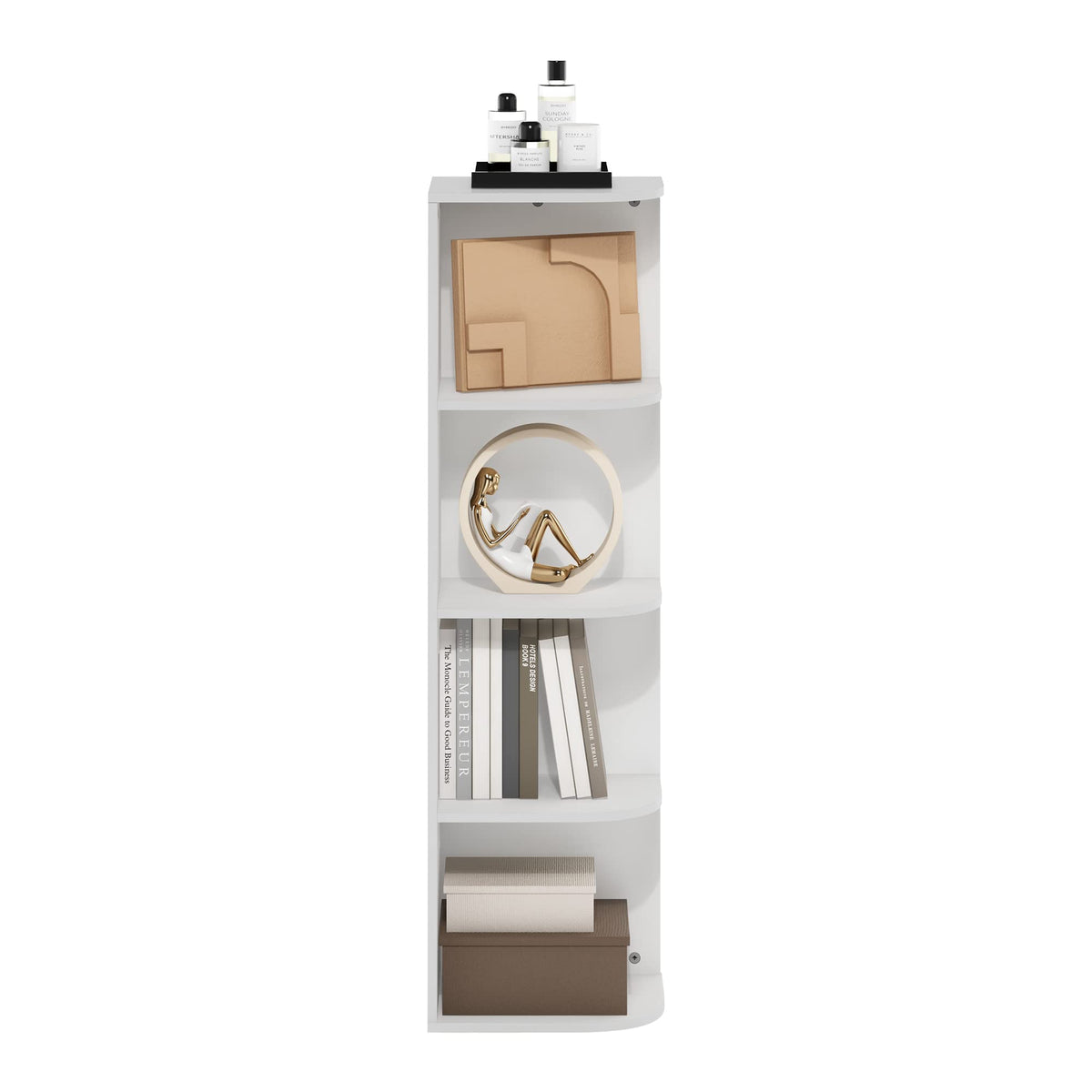 Furinno Pasir in living room placement highlights clutter-free floors and versatile organization