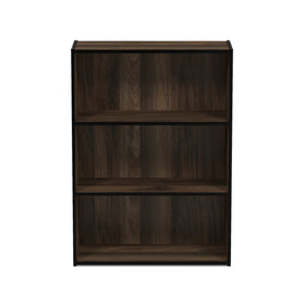 Furinno Pasir back panel adds stability and prevents items tipping.