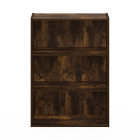 Furinno Pasir dimensions 9.7D x 23.7W x 31.5H inches in amber pine.