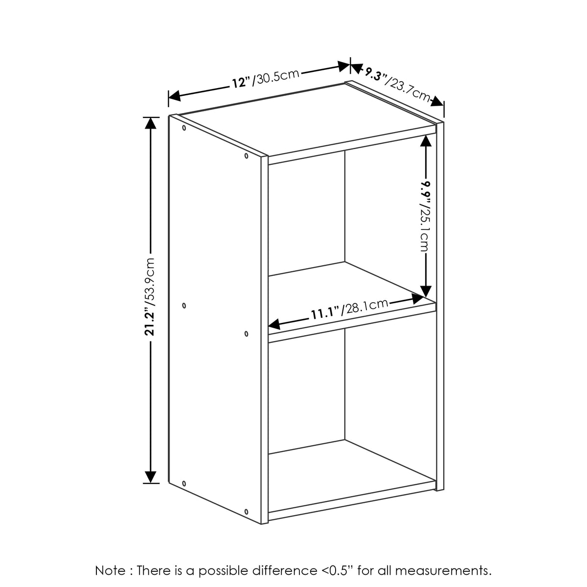Easy assembly setup for the Furinno PASIR book shelf.