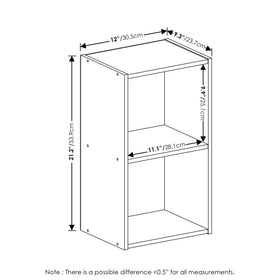 Easy assembly setup for the Furinno PASIR book shelf.