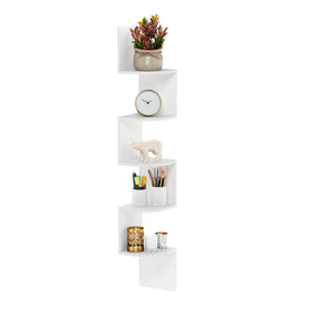 Furinno Rossi shelf includes easy-to-use mounting hardware for quick setup.