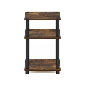 Furinno Rounded corners design reduces risk of injury when placed beside furniture.