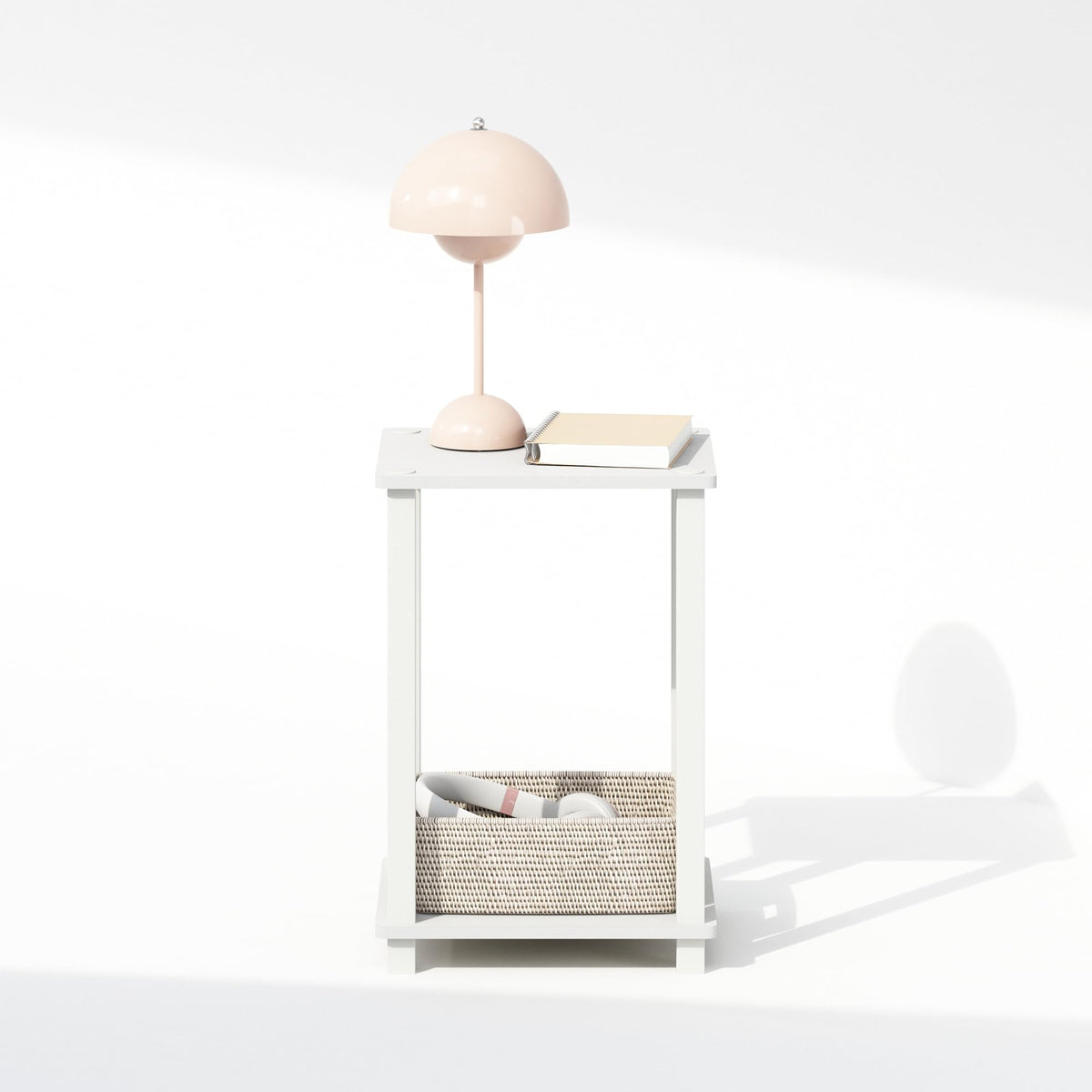 Furinno Simplistic Night Stand easy to assemble with step-by-step guidance.