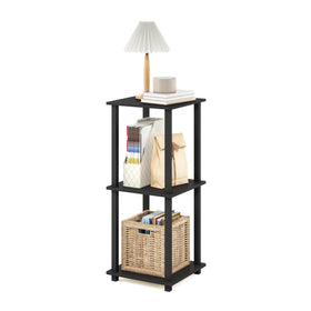 Furinno Simplistic side table with rounded corners for safety.