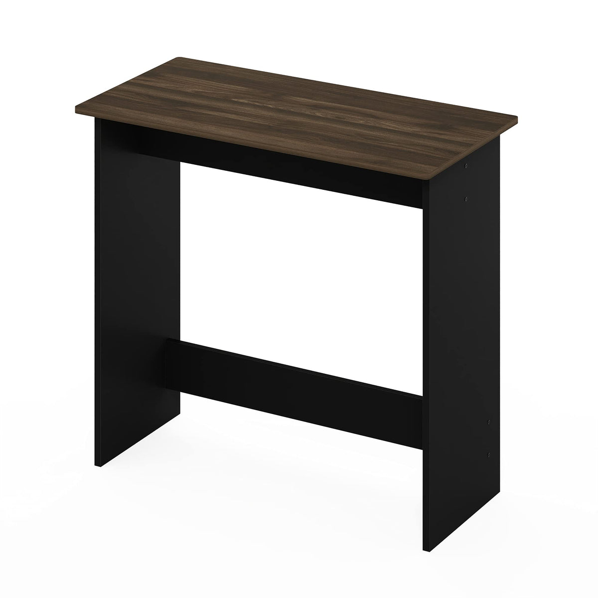 Furinno Simplistic Study Table in Columbia Walnut, room setup in a modern home office