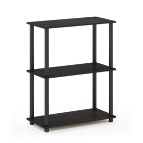 Durable FSC-certified wood and tubes create sturdy versatile storage for garage or office.