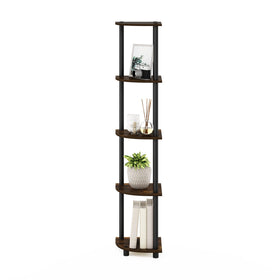 Furinno Turn-N-Tube dimensions 58 inches high fit narrow spaces effortlessly.