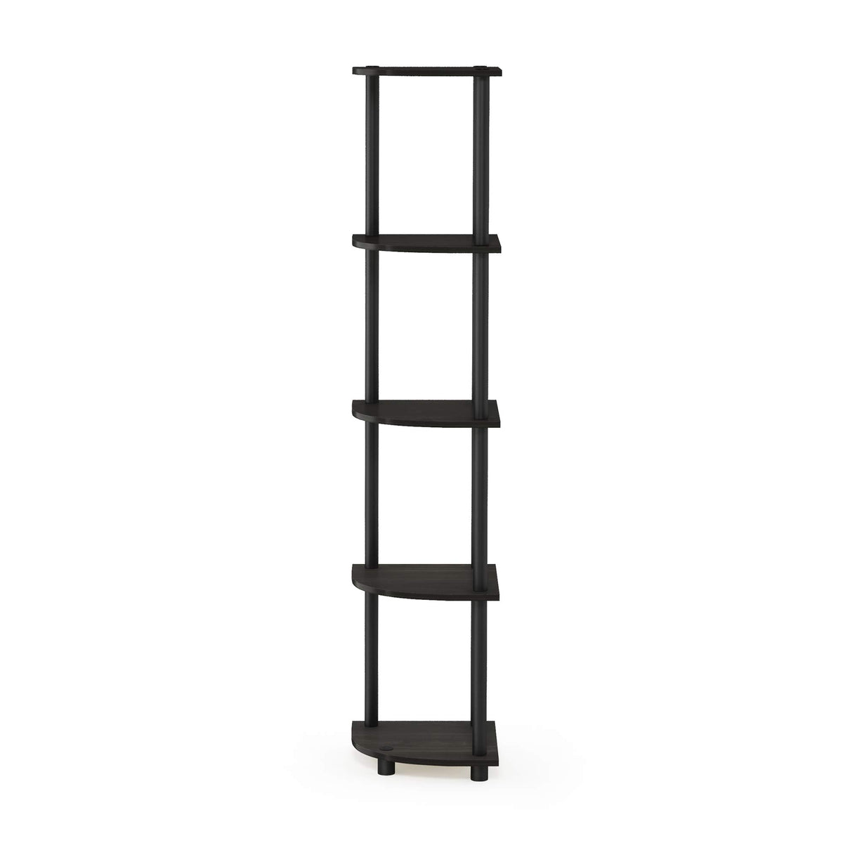 Dimensions of the unit show slim footprint and tall vertical storage.