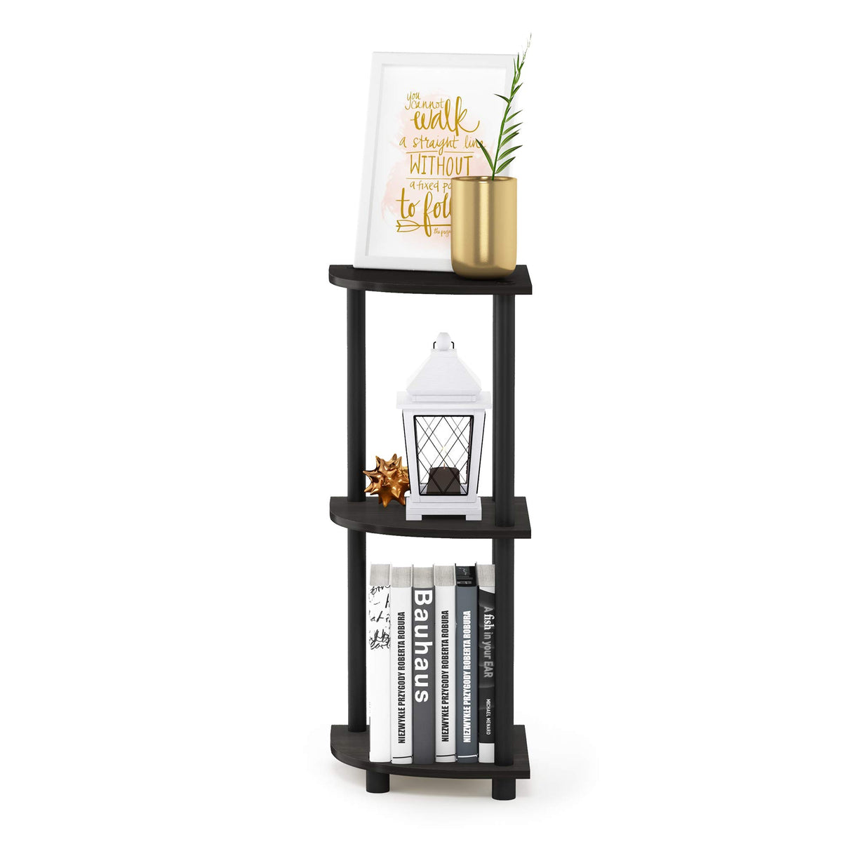 Furinno Turn-N-Tube easy no tool assembly in minutes.