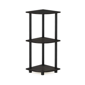 Furinno Turn-N-Tube espresso finish suits modern interiors.