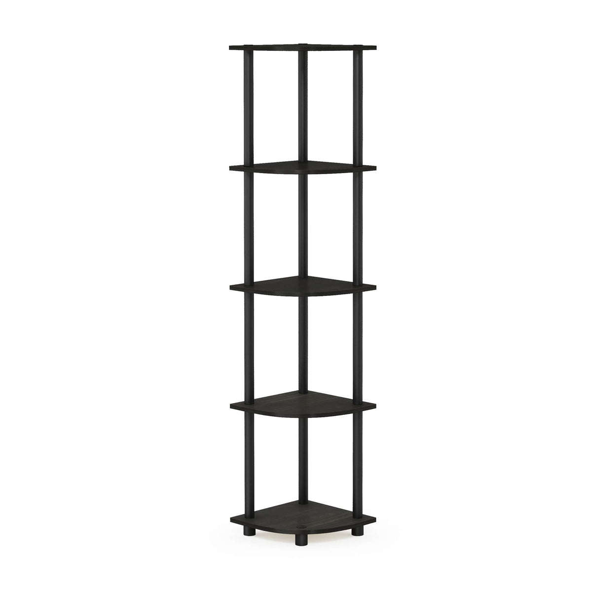 Versatile storage for bathroom, office, bedroom with open shelves.