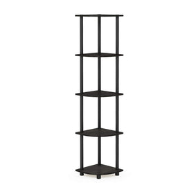 Versatile storage for bathroom, office, bedroom with open shelves.