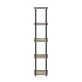 FURINNO Turn-N-Tube rounded corners for safe placement.