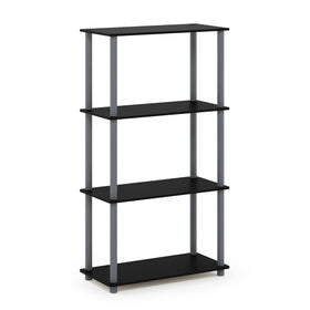 Furinno TURN-N-TUBE durable PVC tubes support daily use in busy homes in black.