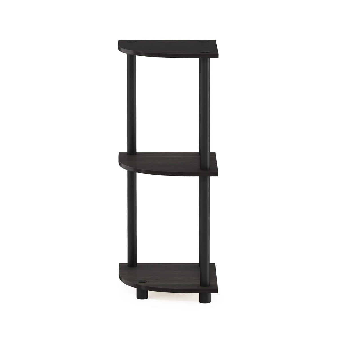 Furinno Turn-N-Tube space-saving corner storage for living rooms.