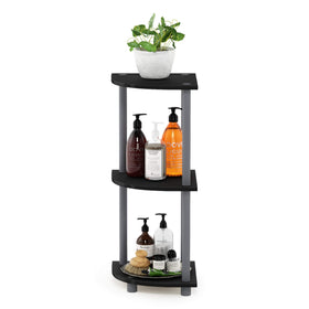 Furinno Turn-N-Tube weight capacity 20 lbs per shelf for stable displays