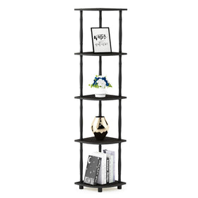 Furinno Turn-N-Tube supports 50-lb total capacity for lightweight items.