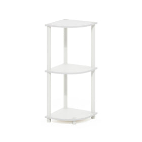 Furinno Turn-N-Tube supports up to 60 lbs total across shelves