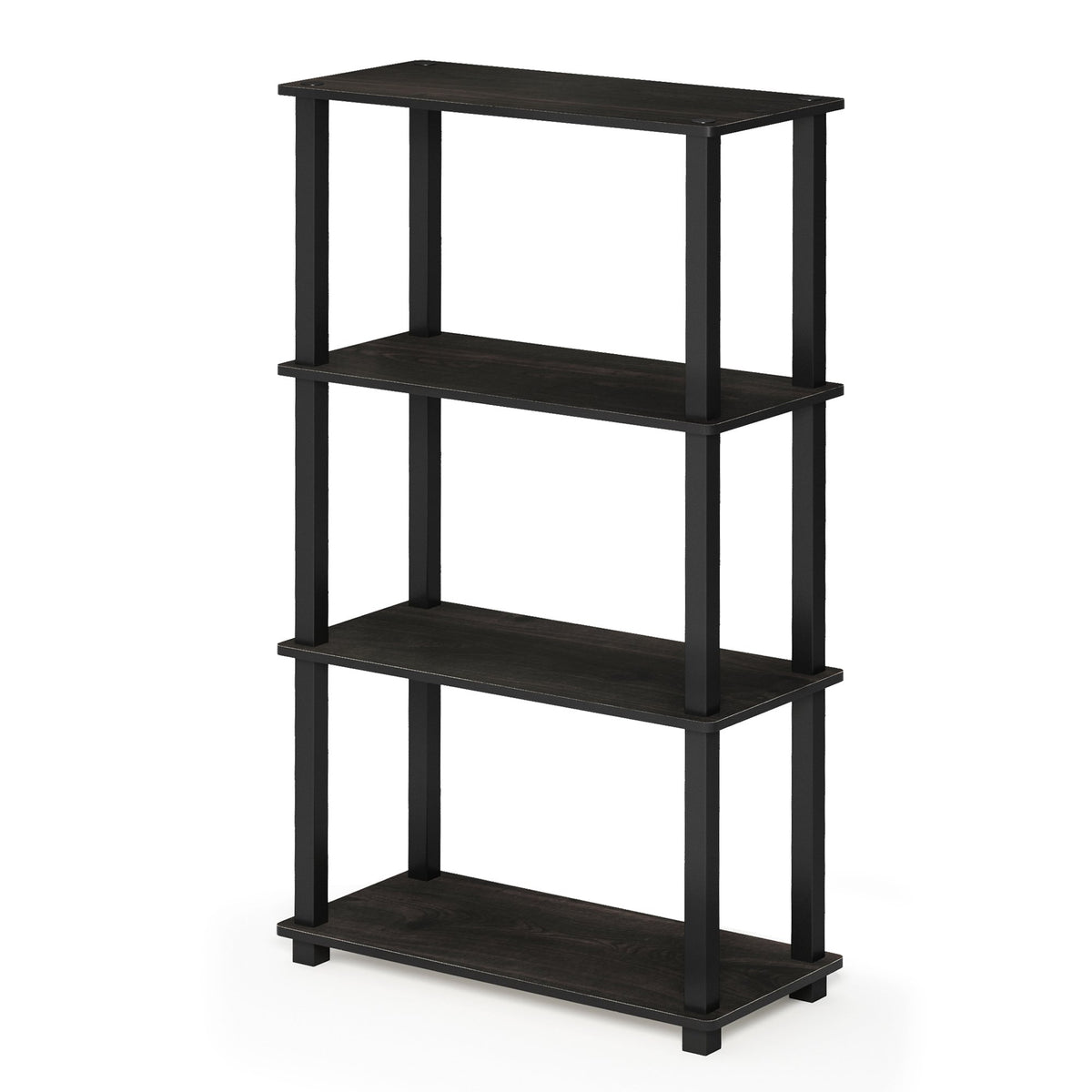 Durable composite wood and PVC tubes support everyday storage with Furinno Turn-N-Tube.