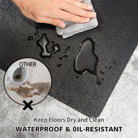 FURKIT durable plastic rug protector resists scratches in busy spaces