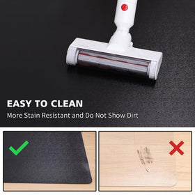 FURKIT easy-clean dining mat simplifies stain removal and maintenance