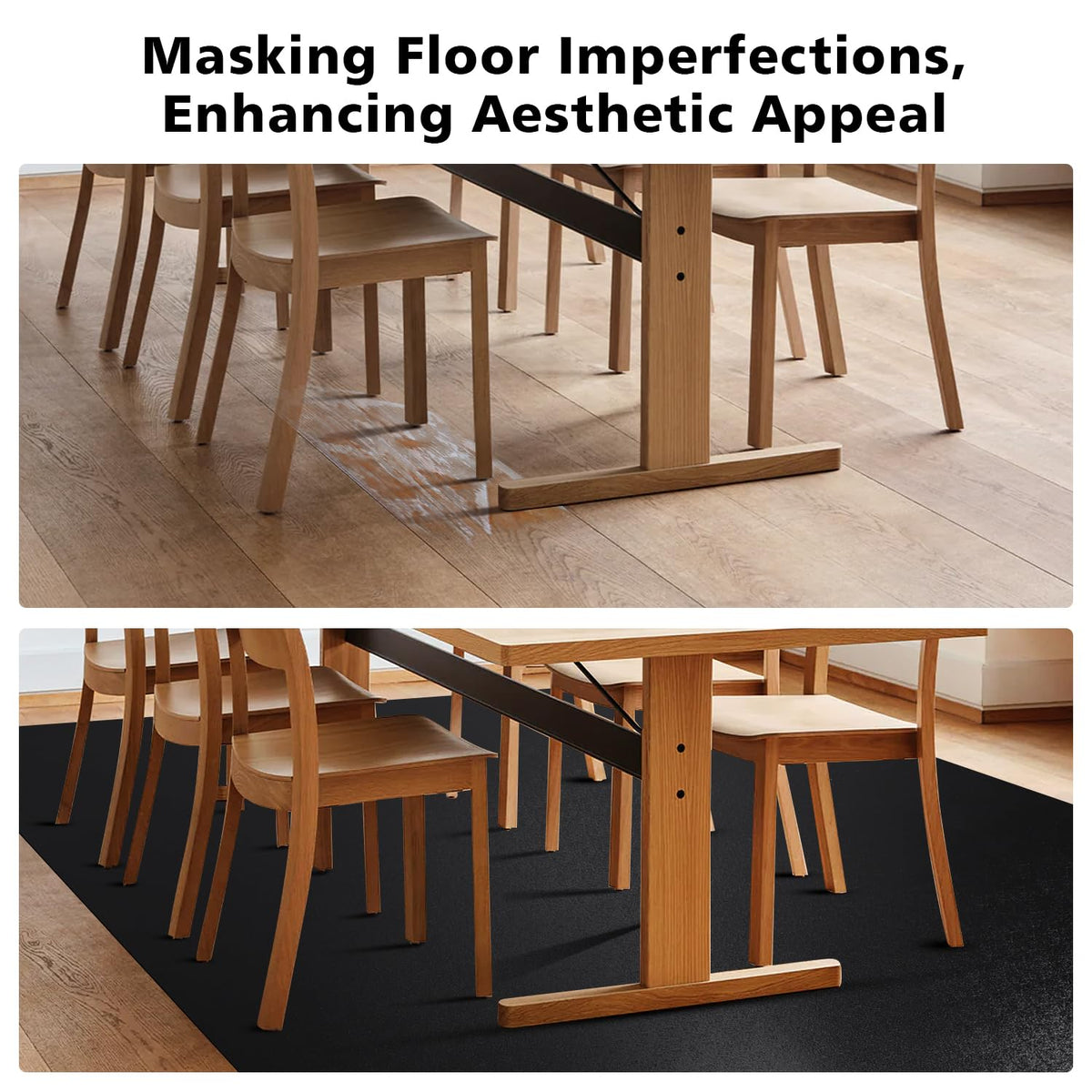 FURKIT non-slip floor mat provides secure footing during tasks