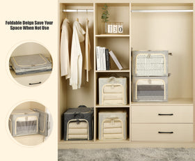Furnhome bin with ergonomic handles offers comfortable, secure transport