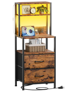 Furnulem versatile bedside table suitable for bedroom and home office