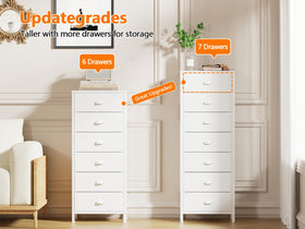 Furnulem dorm room storage using the tall dresser to optimize small spaces.