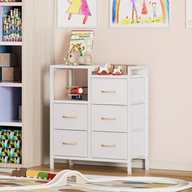 Furnulem drawer handle closeup shows smooth operation and lightweight drawers.