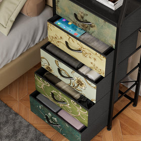 Furnulem display shelf on top for decorative vases or lamps