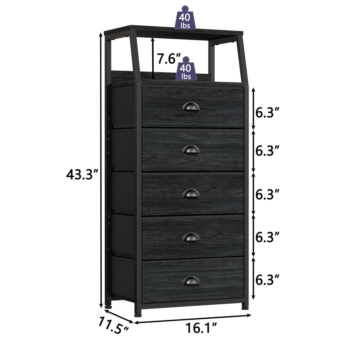 Furnulem dresser multi-scene placement demonstrates versatility for bedrooms, hallways, nurseries, and living rooms.