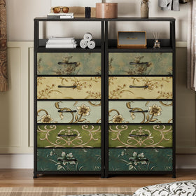 Furnulem fabric drawers offer safe, foldable storage for kids' clothes