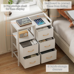 Furnulem front view shows accessible drawer layout for daily use.