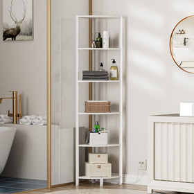 Furnulem metal-frame wood-shelf design: sturdy, long-lasting storage with added anti-topple safety.