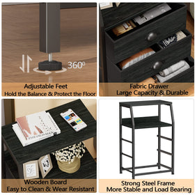 Furnulem night-stand anti-topple-device improves stability in home spaces.