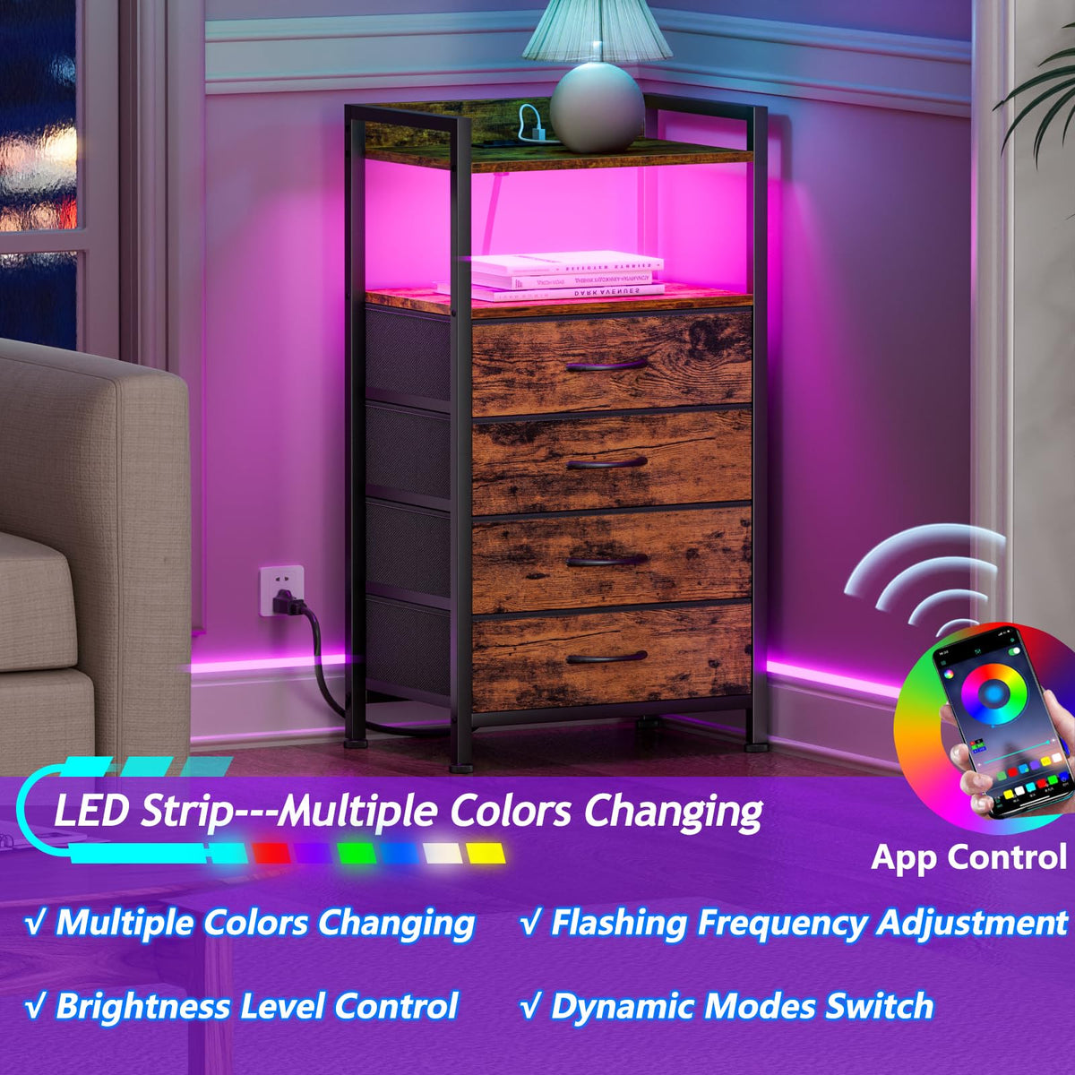 Furnulem night stand easy installation guide and quick setup