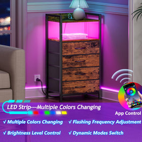Furnulem night stand easy installation guide and quick setup