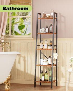 Furologee living room display shelf organized and stylish.