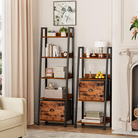 Furologee rustic brown finish adds warm home charm.