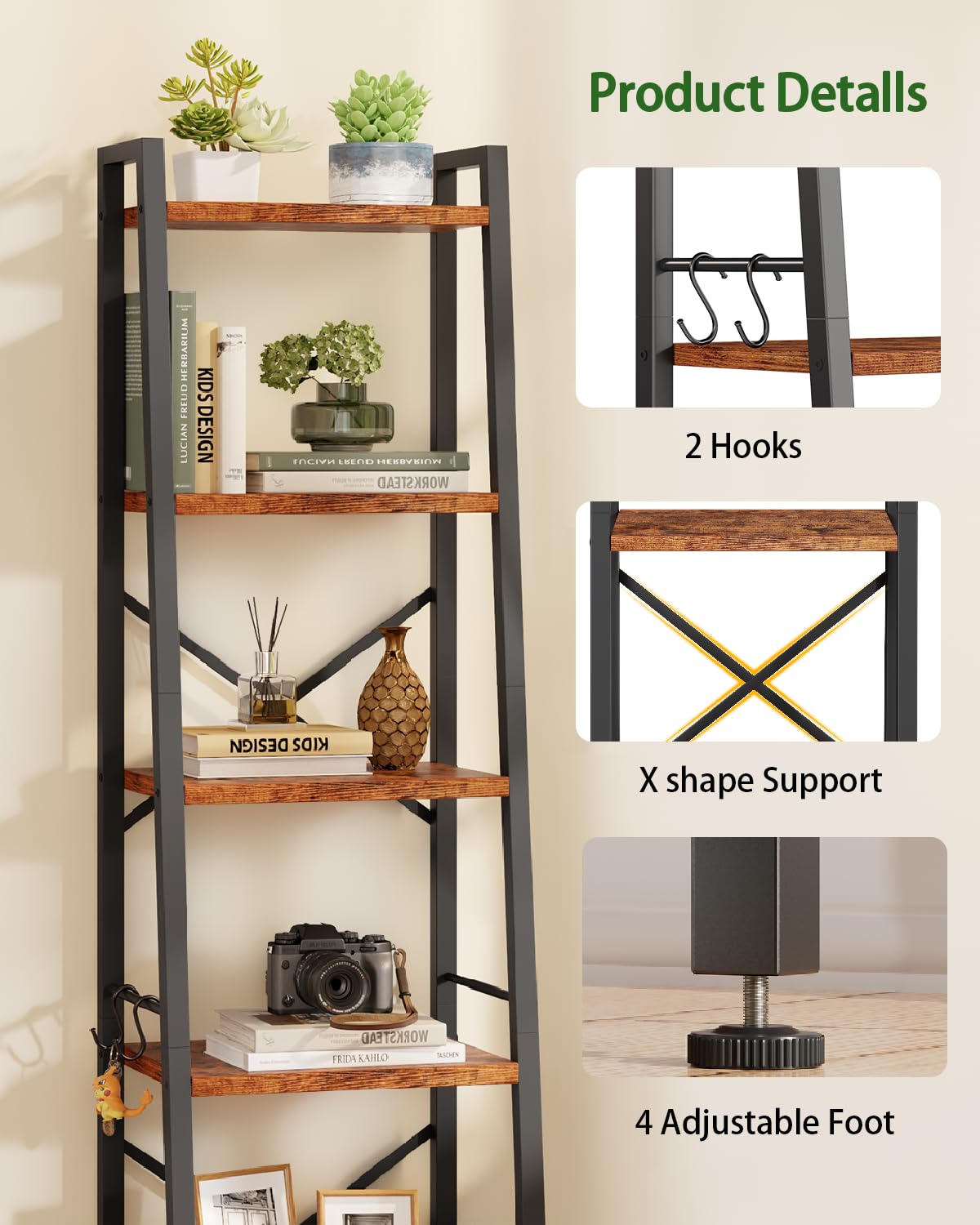 Furologee anti-tip wall mount kit helps stabilize tall shelves.